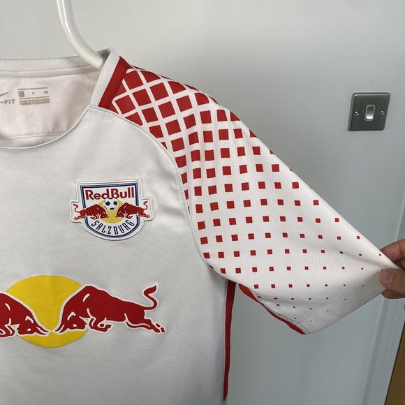 Nike Red Bull Salzburg 2016/2017 Home Football Shirt Jersey Austria Mens Small - Picture 7 of 16